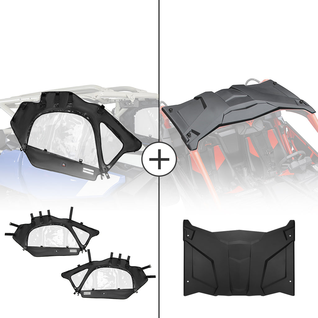 ガルム CAN-AM Maverick X3 Roof & Soft Cab Enclosures – Kemimoto
