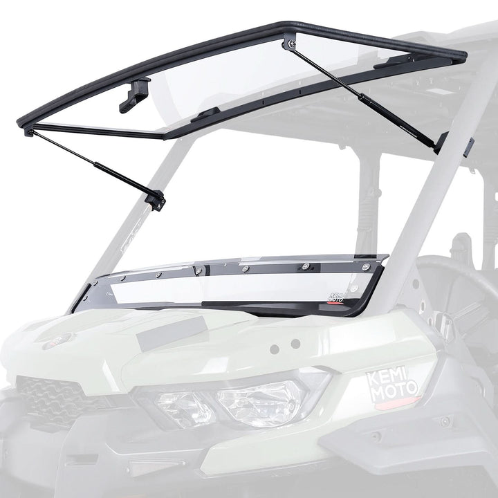Flip Front Windshield For Can-Am Defender / Defender MAX (2016+)