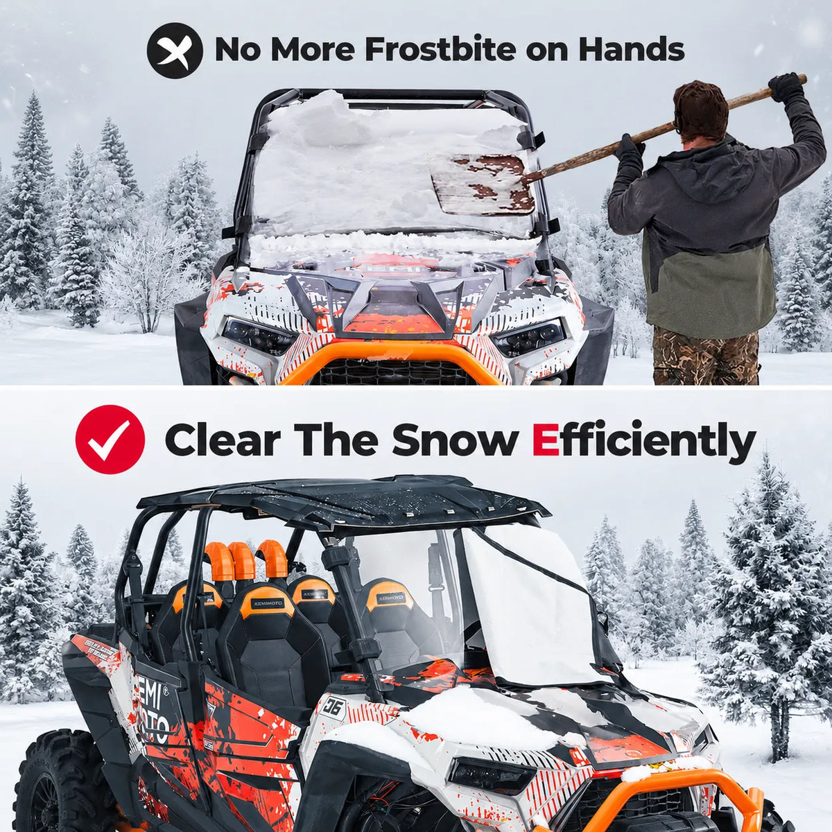 Spend Less Time Clearing Snow