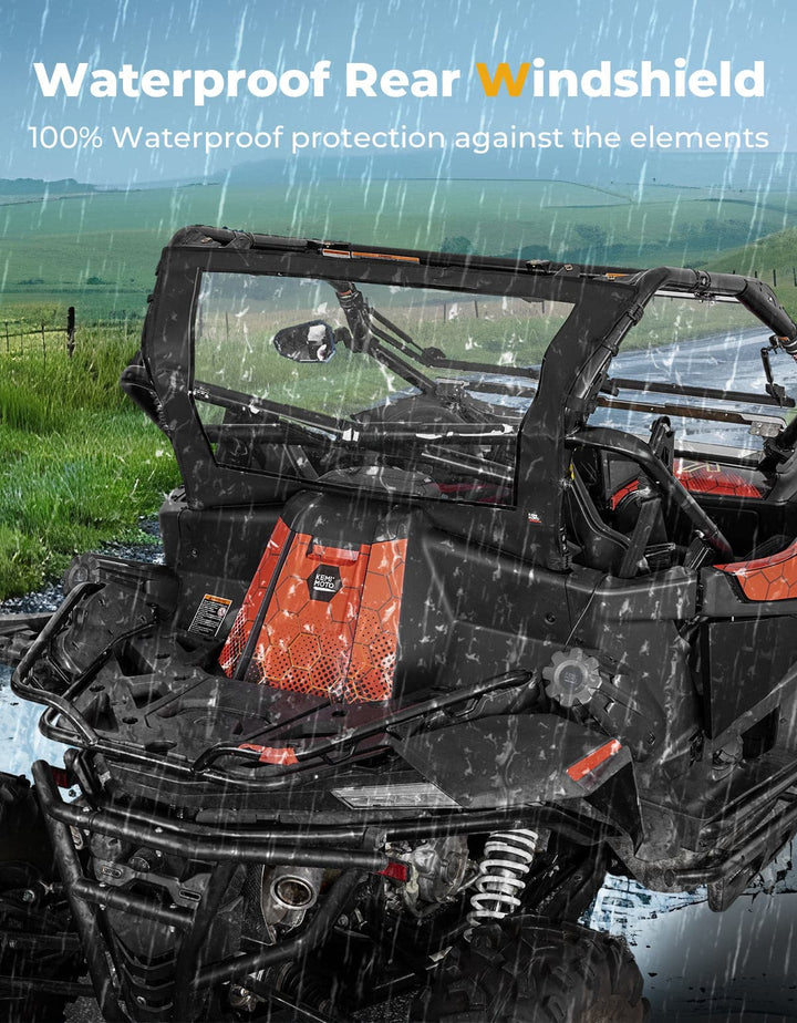 UTV Soft Rear Windshield for CFMOTO ZForce 950 - Kemimoto