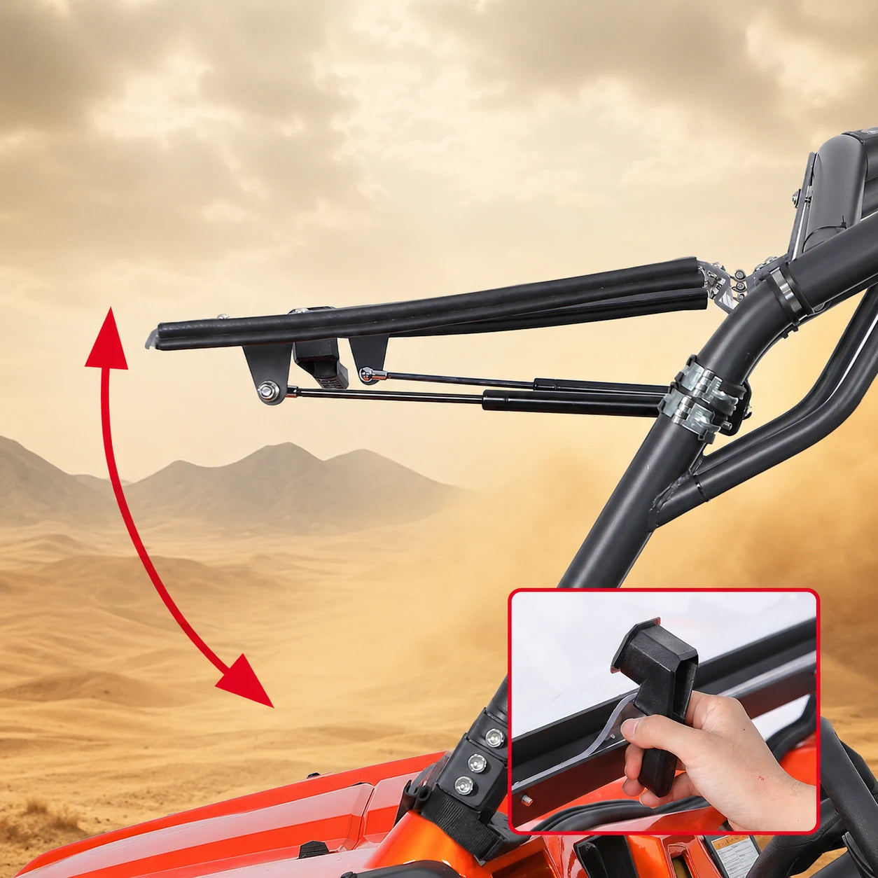 One-Hand Control for Faster Airflow Adjustment