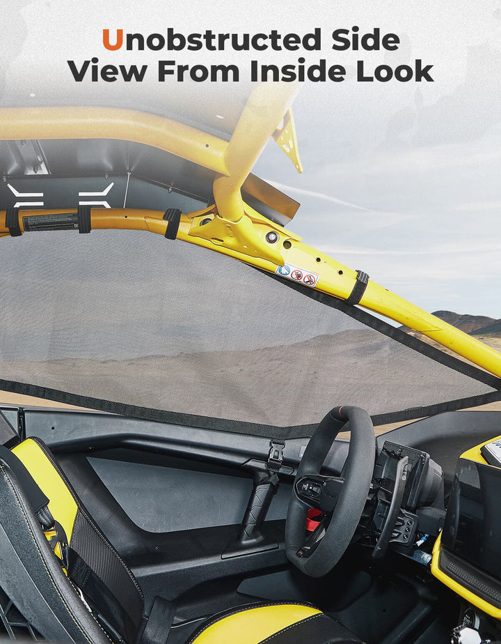 Window Nets for Can-Am Maverick R 2024+ - Kemimoto