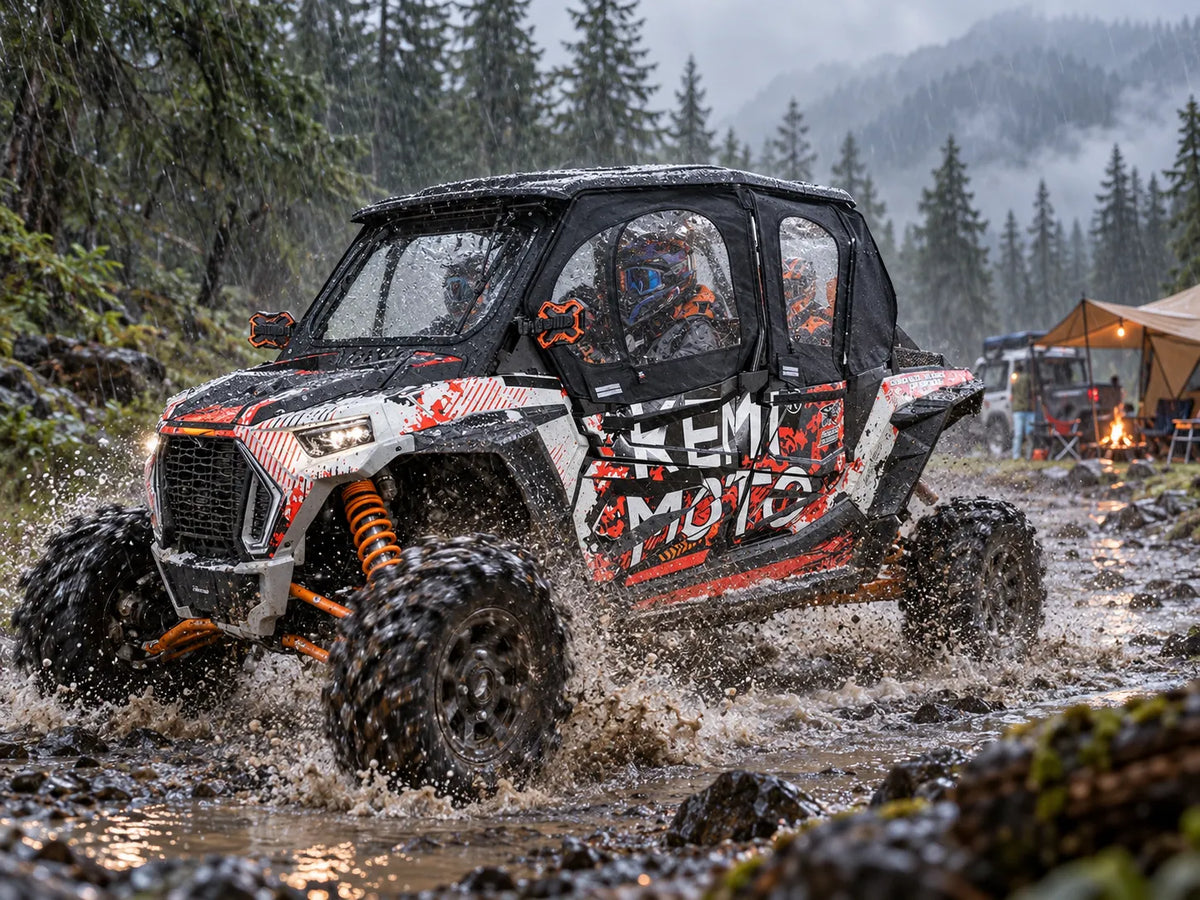 Rainy Transfers between Camp and Trail