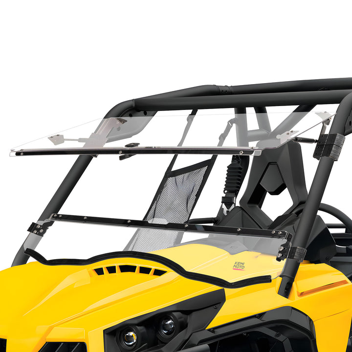 Flip Windshield for Can-Am Commander 800 / 1000 2011-2020 - Kemimoto