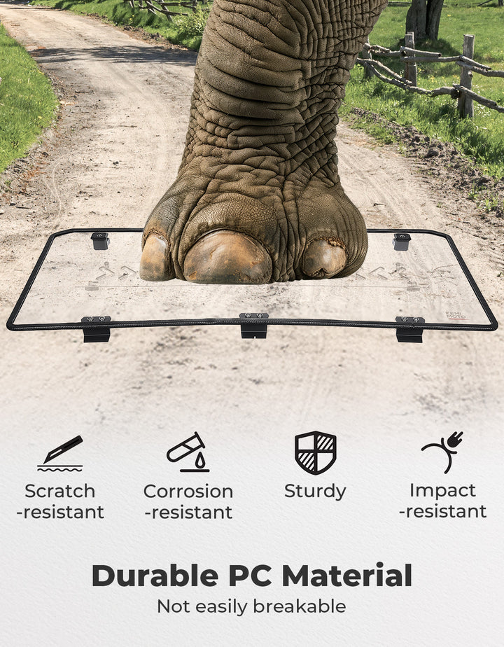 Rear Window for Polaris Ranger Midsize 500/570/SP 570/Crew/ETX/EV 2015-2025 - Kemimoto