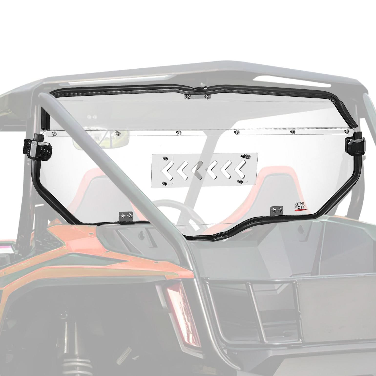 2-IN-1 Sliding Rear Window for Honda Talon 1000X/R - Kemimoto