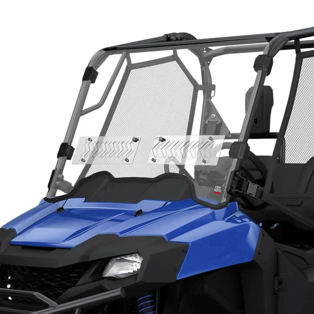 UTV Front Windshield with Sliding Window for Pioneer 700/700-4 2014-2025 - Kemimoto