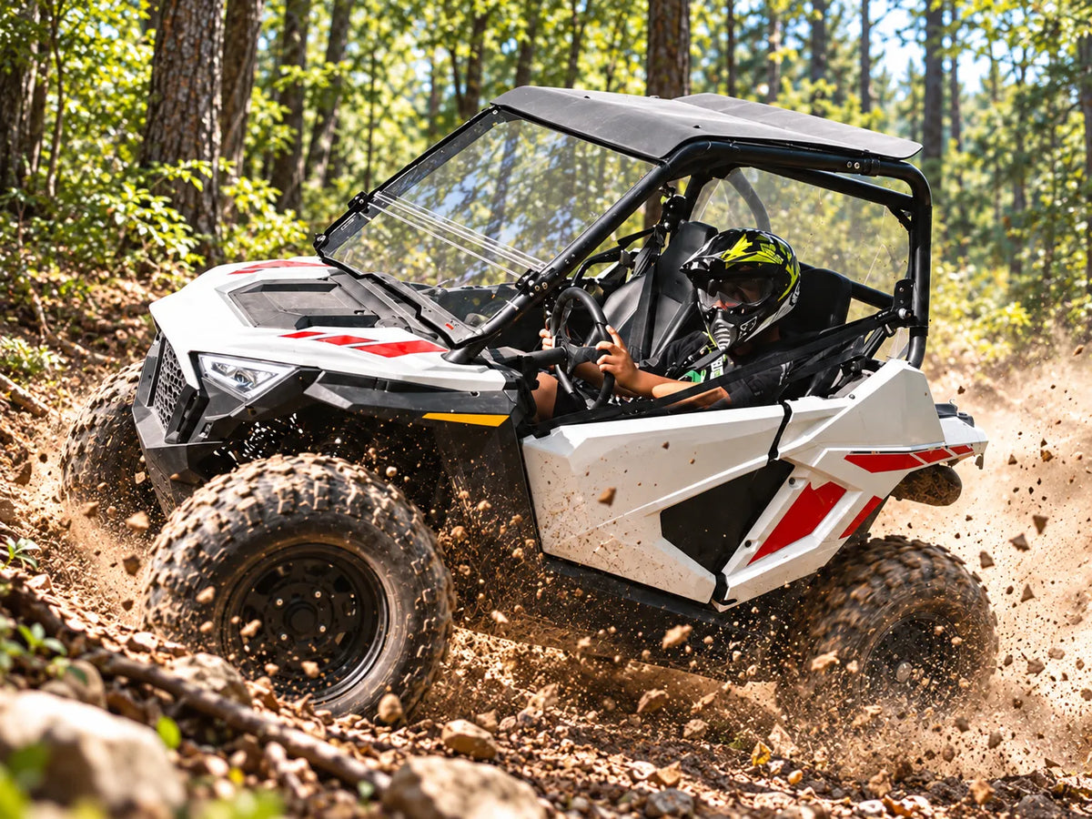 Wooded Tracks with Loose Debris