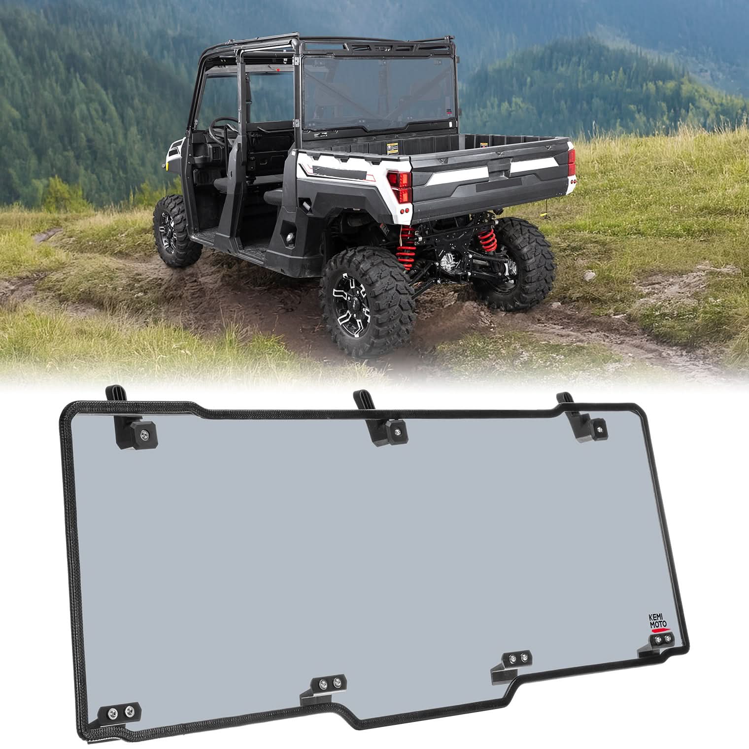 UTV Rear Window for Polaris Ranger – Kemimoto