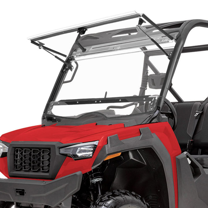 3-in-1 Flip Front Windshield for 2020+ Tracker 800SX - Kemimoto