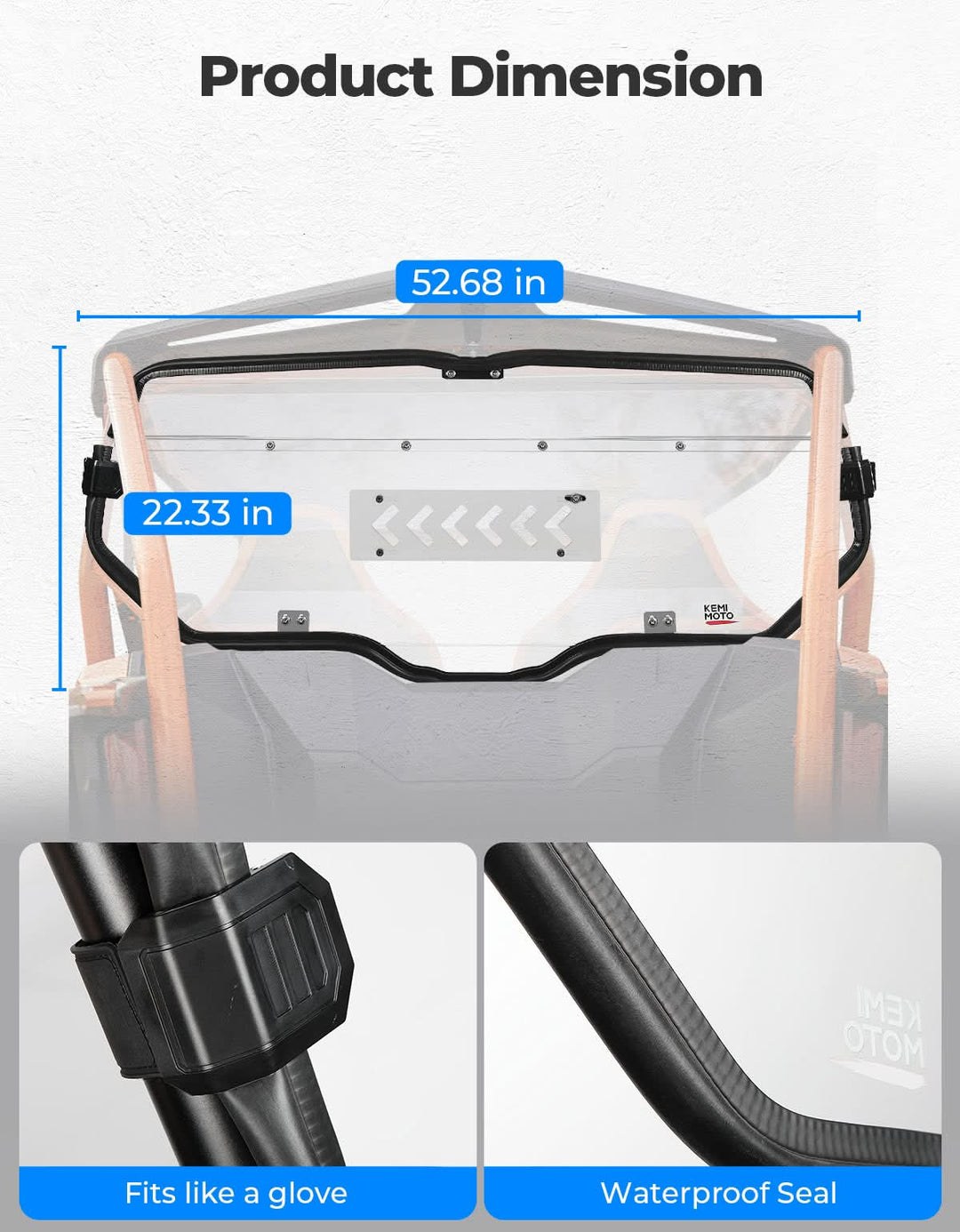 2-IN-1 Sliding Rear Window for Honda Talon 1000X/R