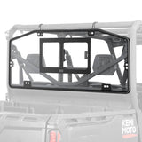 Glass Rear Windshield with Sliding Window for Can-Am Defender & Defender Max HD5/HD8/HD10 (2016–2026) – 5MM DOT Laminated Safety Glass, Scratch-Resistant