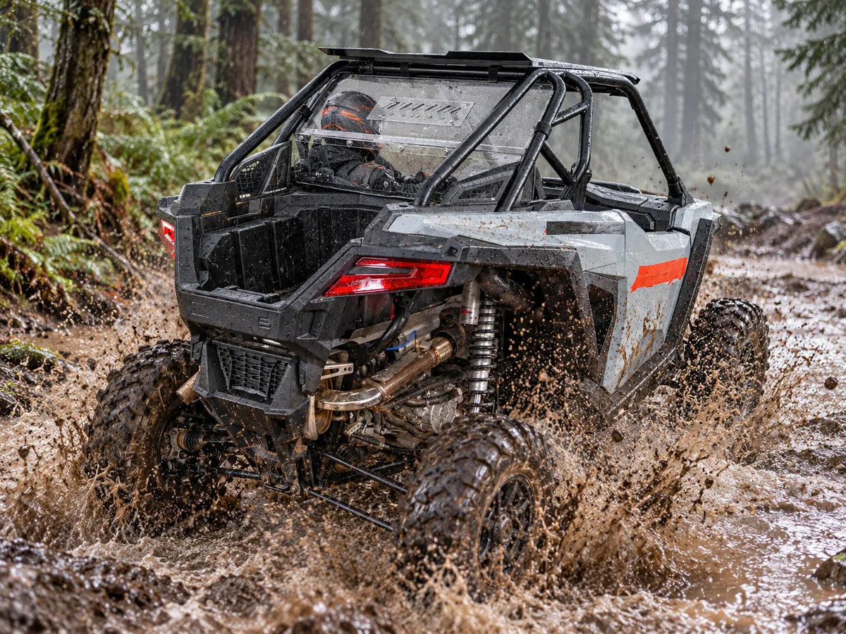 Wet & Muddy Forest Trails
