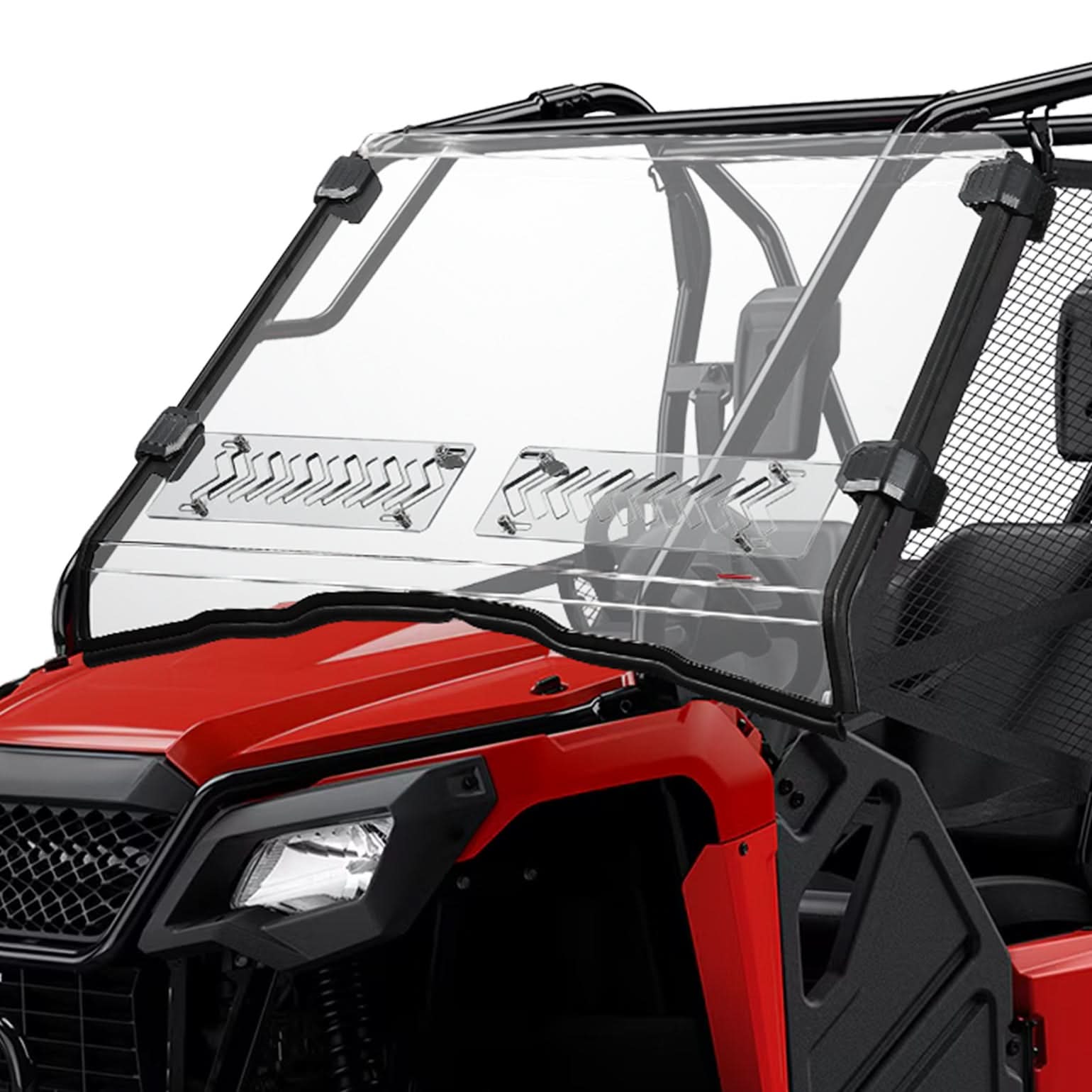 2-IN-1 Front Windshield for Honda Pioneer 500 520 – Kemimoto