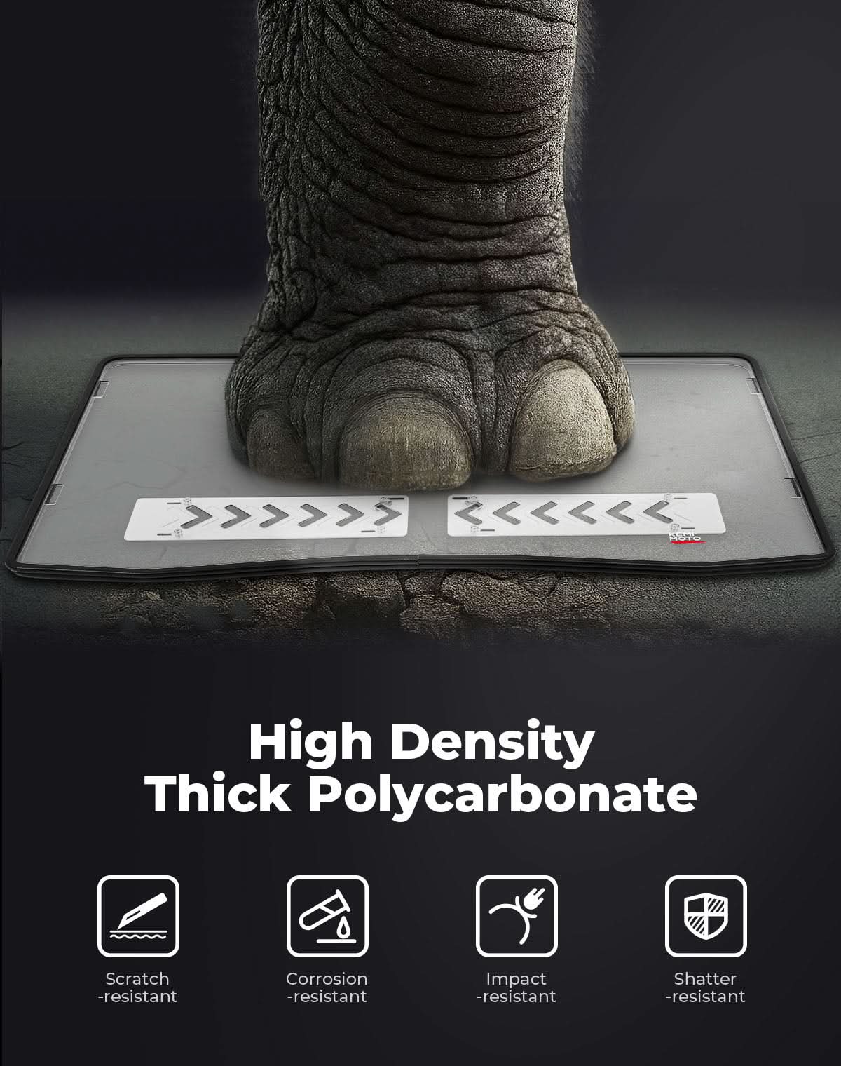 Vented Front Windshield for CFMOTO UFORCE 600|800XL - Kemimoto