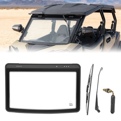 UTV Glass Windshield with Wiper For CFMOTO ZForce 950| ZForce 800（2023+） - Kemimoto