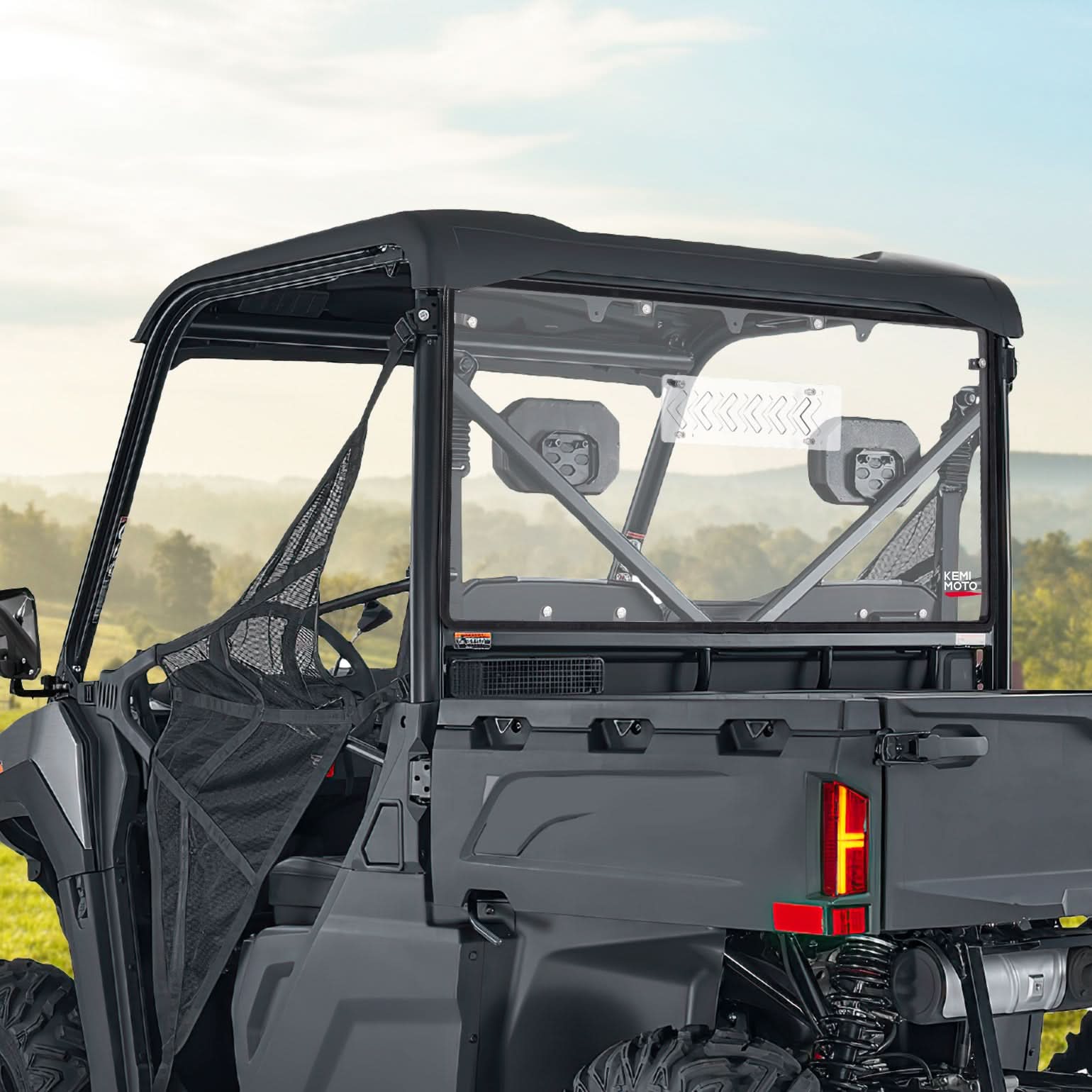 Sliding Vented Rear Window for CFMOTO UFORCE 600 (2021-2025) - Kemimoto