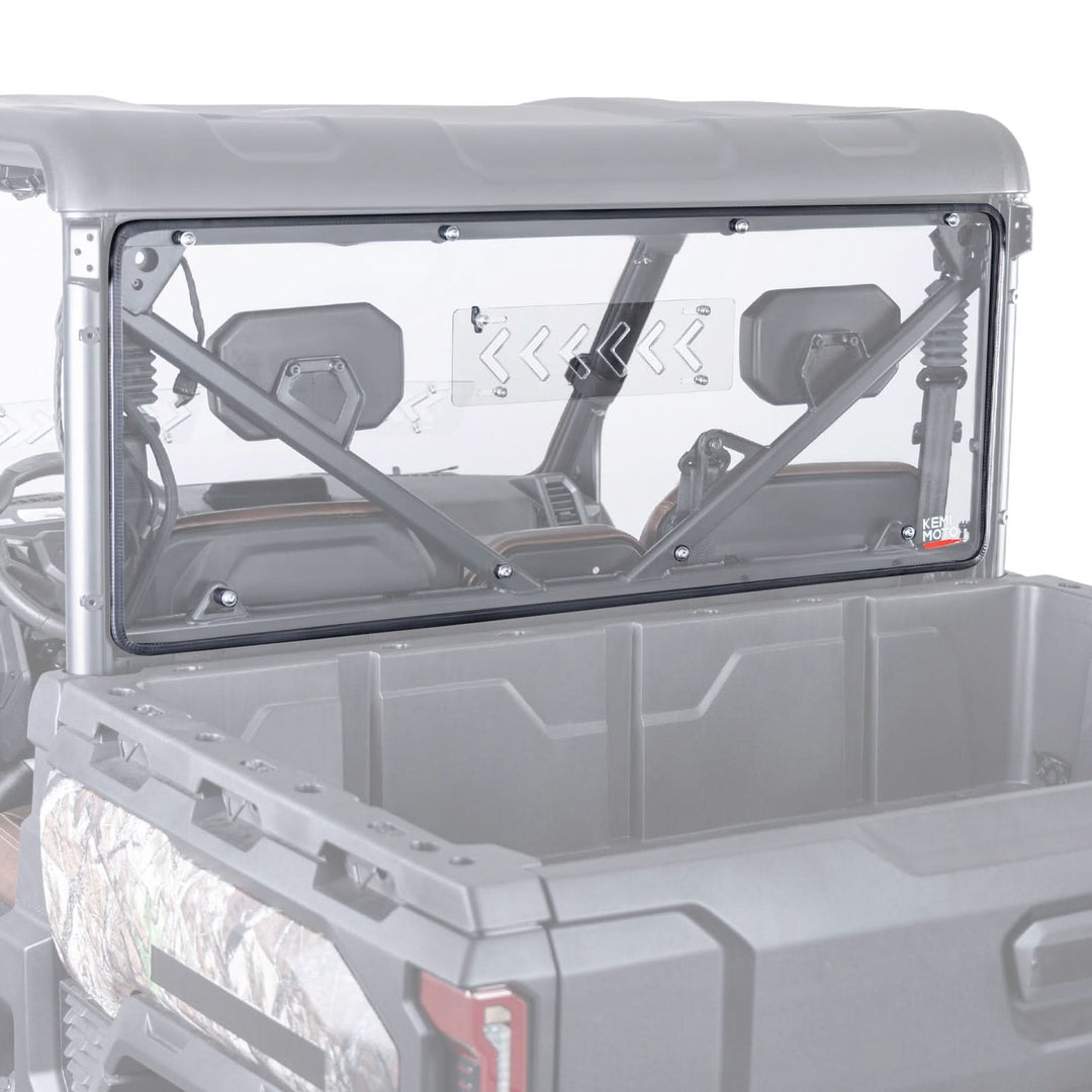 2-in-1 Vented Rear Windshield for CFMOTO UFORCE U10 Pro|XL - Kemimoto
