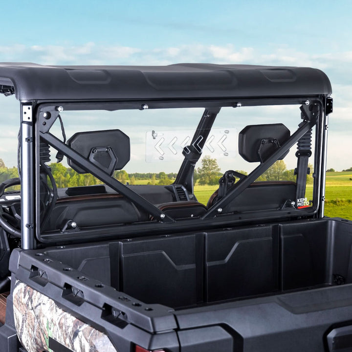 2-in-1 Vented Rear Windshield for CFMOTO UFORCE U10 Pro|XL - Kemimoto