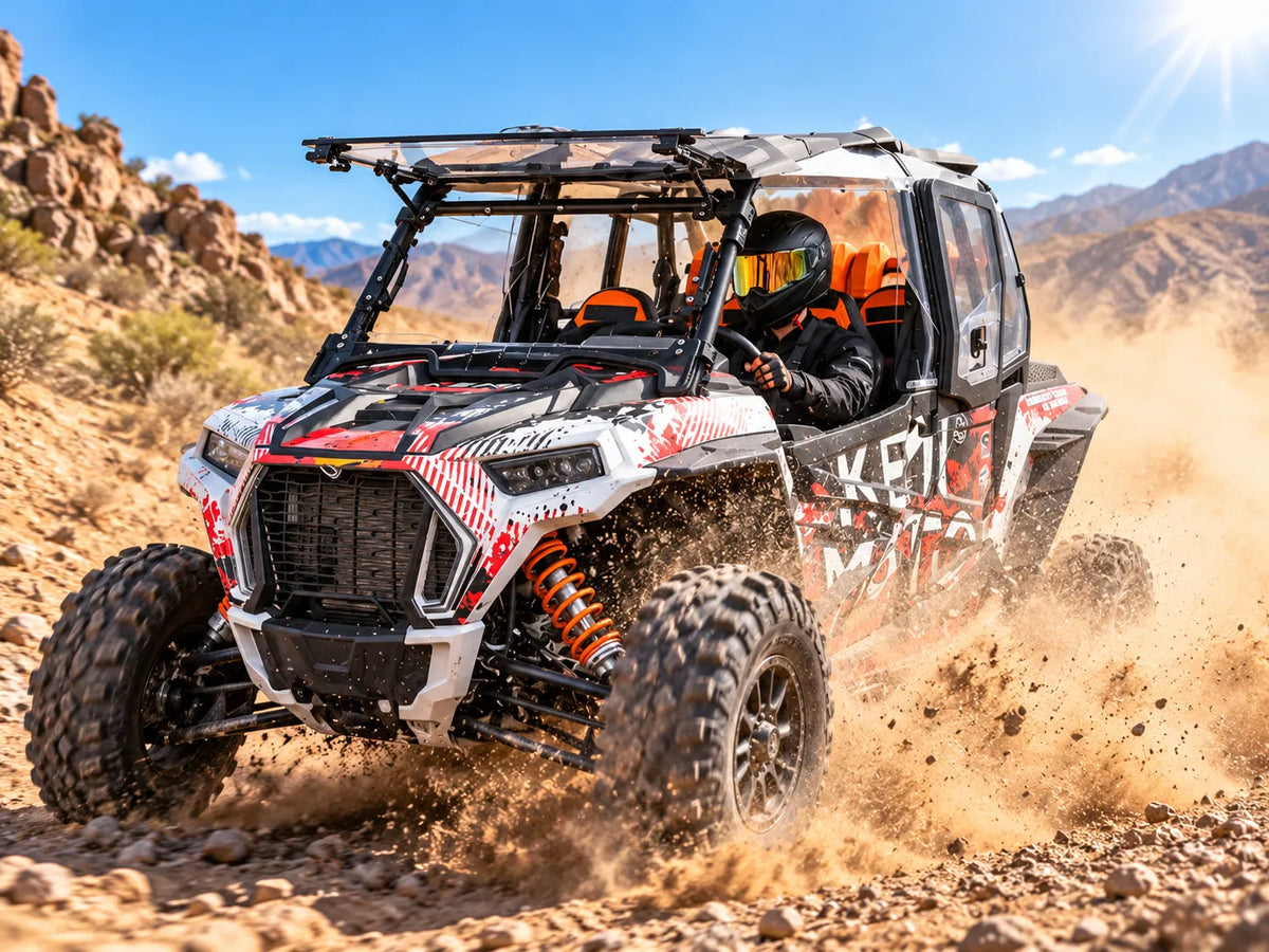 Hot Desert or Open-Trail Sections