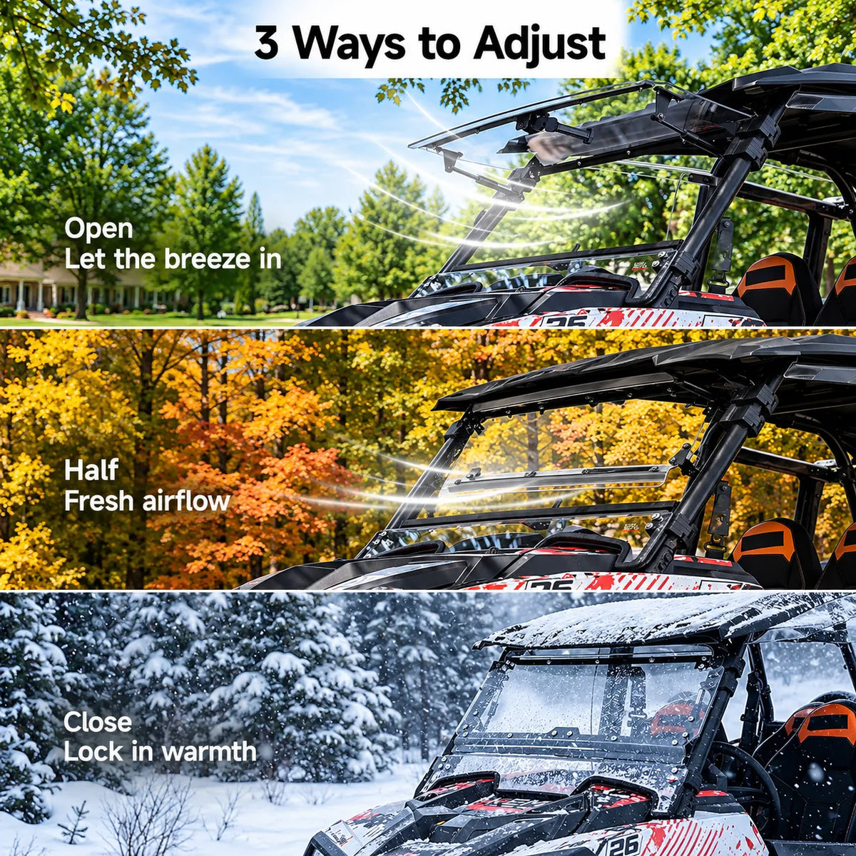 Heat relief does not require panel removal