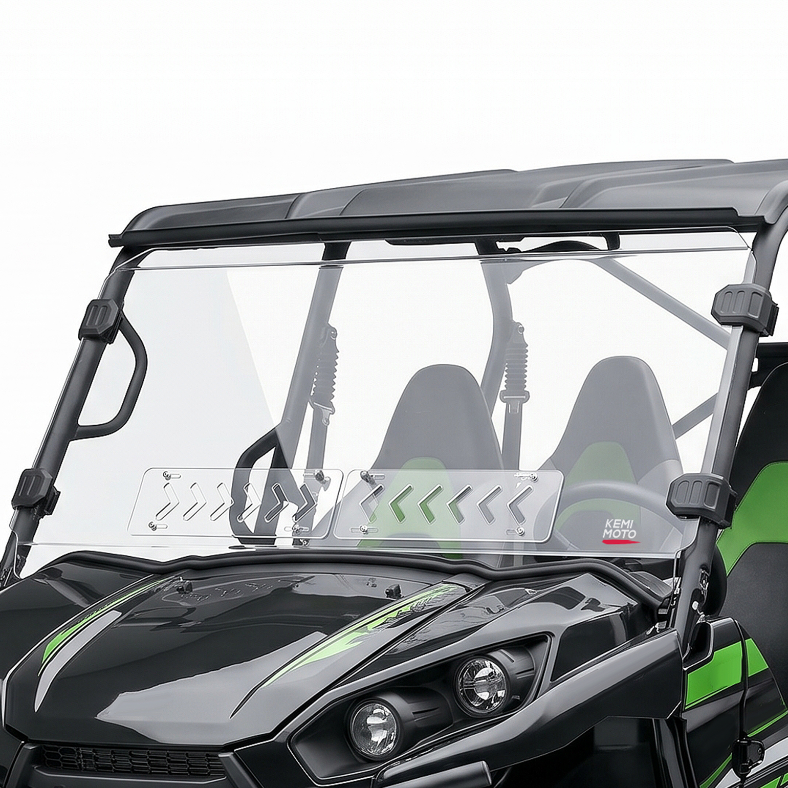 Vented Front Windshield For Kawasaki Teryx 2016+
