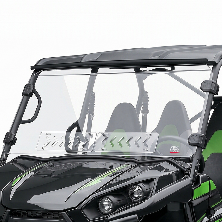 Vented Front Windshield For Kawasaki Teryx 2016+