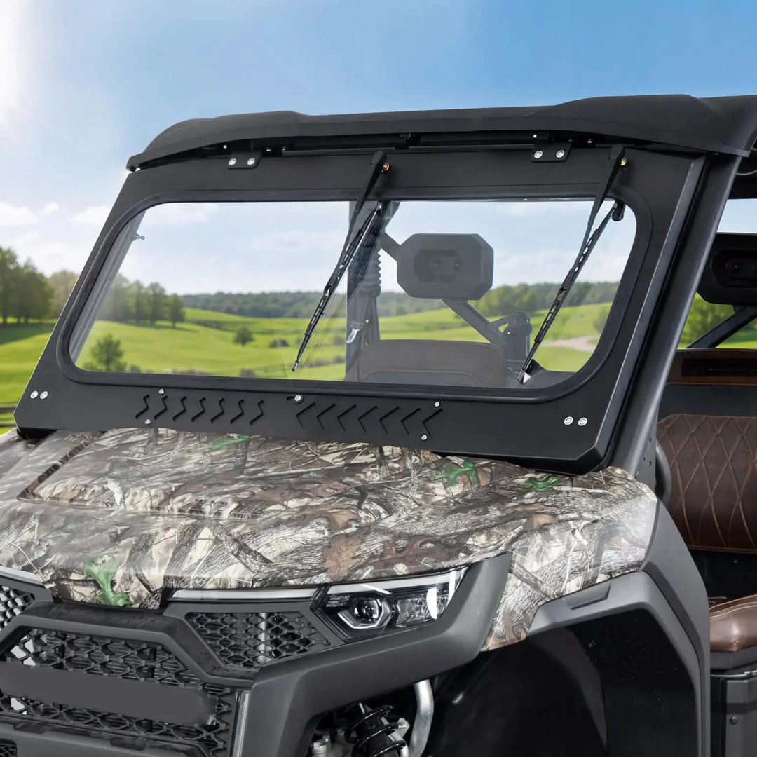 UTV Glass Windshield with Wipers For CFMOTO UForce U10