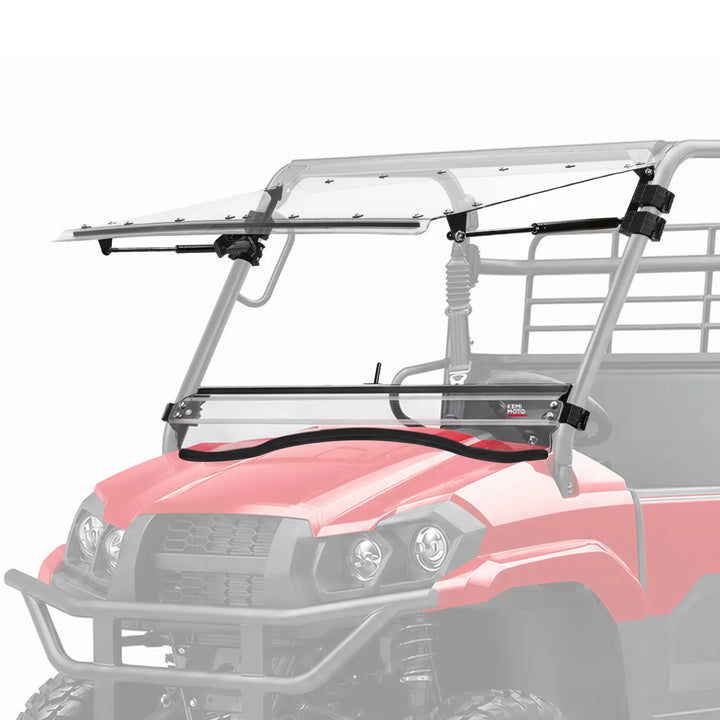3-in-1 Flip Windshield For Kawasaki Mule PRO-MX 2019+