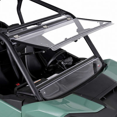 3-in-1 Flip Windshield Compatible with 2021-2026 Can-Am Commander