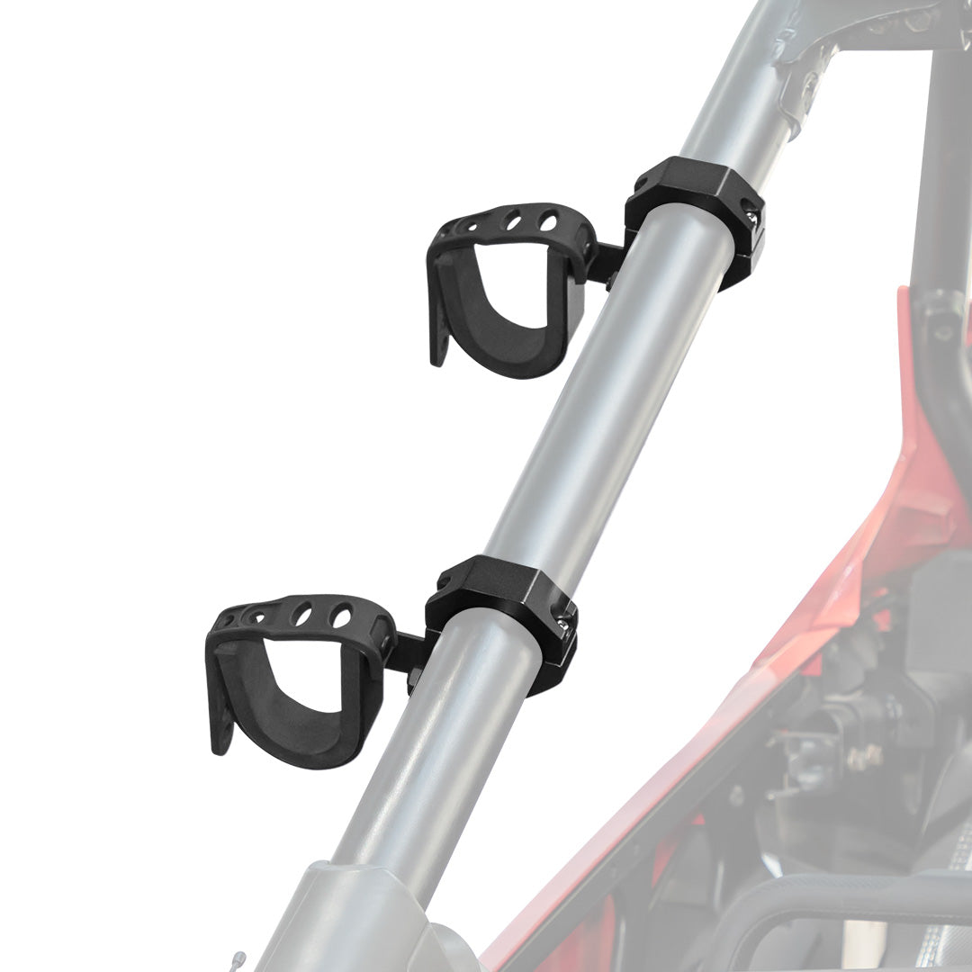 UTV Shotgun Holder Fit 1.75” 2” Roll Bars Ski Rack Bow Rack (2 pieces)