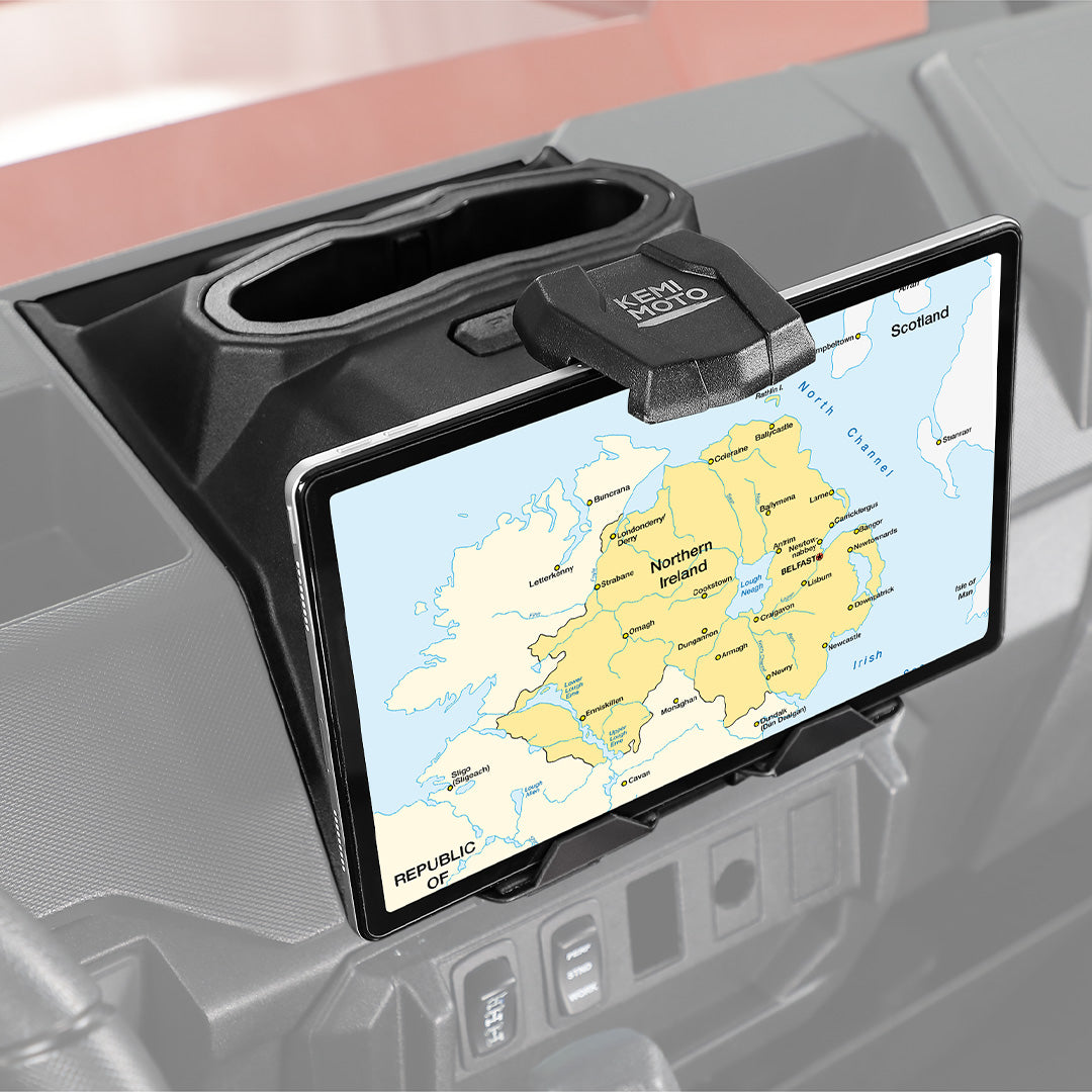 Tablet Holder Electric Device GPS Mount Fit Polaris Ranger 2018-2023