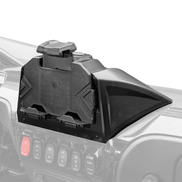 POKIAUTO Phone & Tablet Holder For CFMOTO ZForce 950 – GPS Mount With Storage Box (2020-2024 Models)