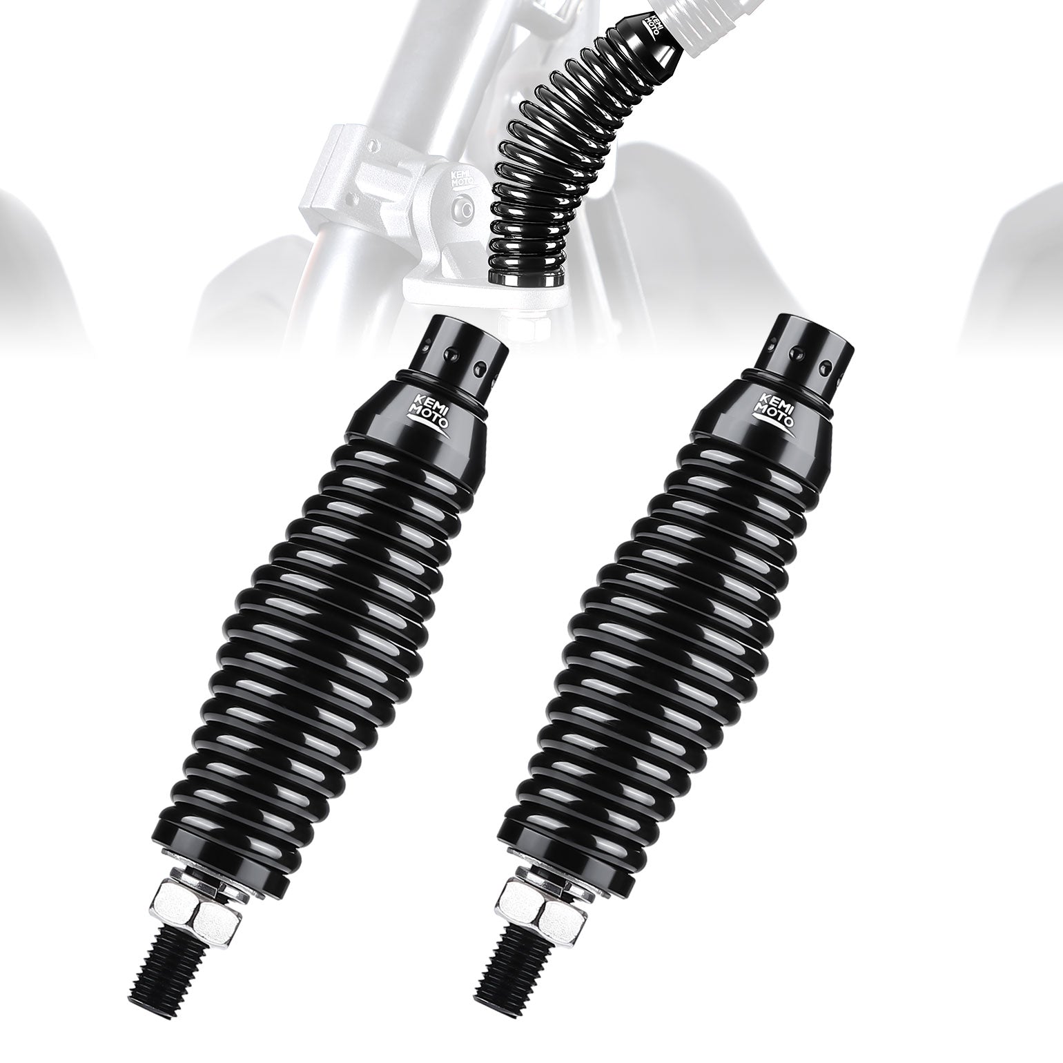 UTV/ATV Whip Lights Spring Mounting Base - Kemimoto