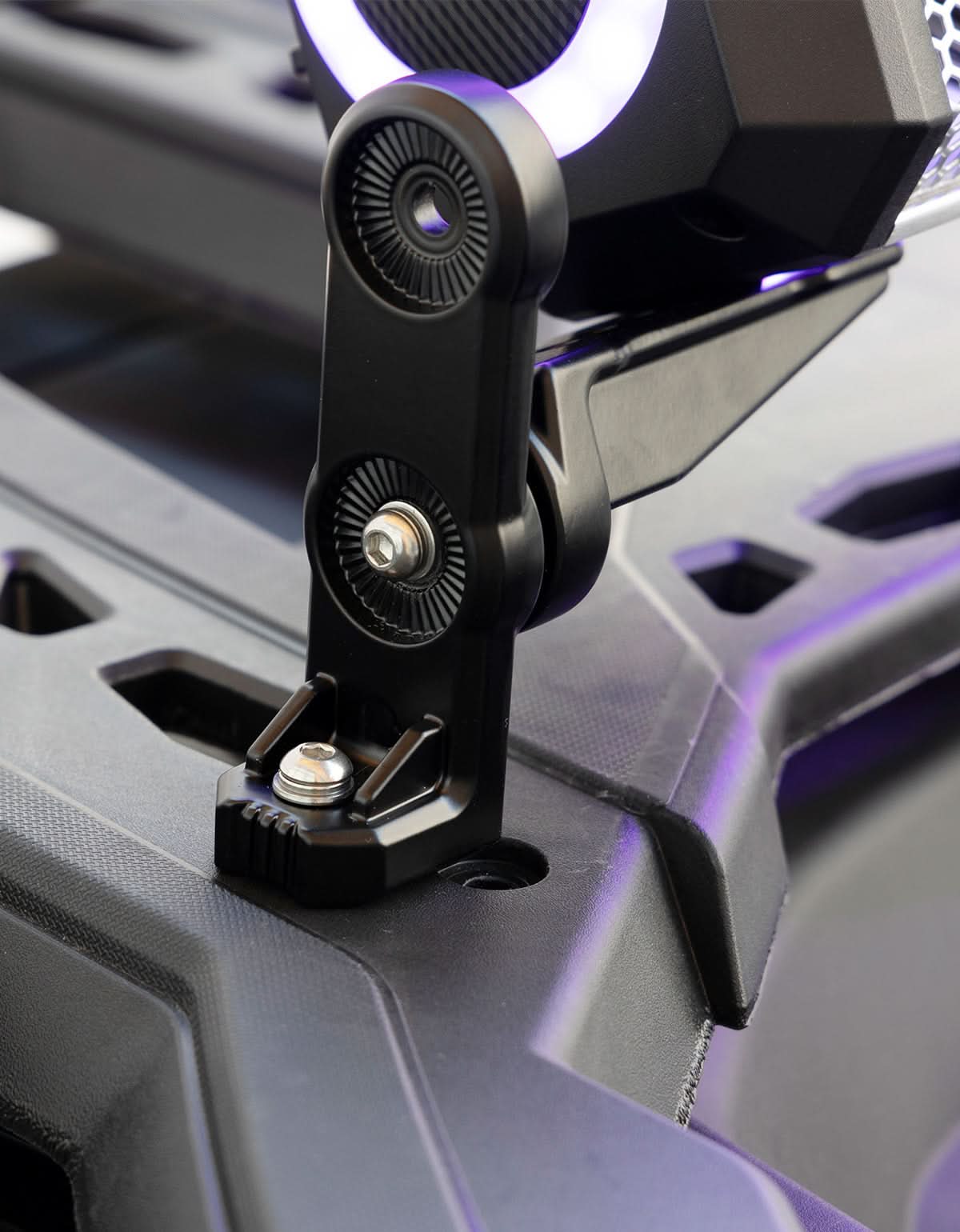 Midnight Soundbar Bracket for ATV UTV Golf Cart Marine Boat - Kemimoto