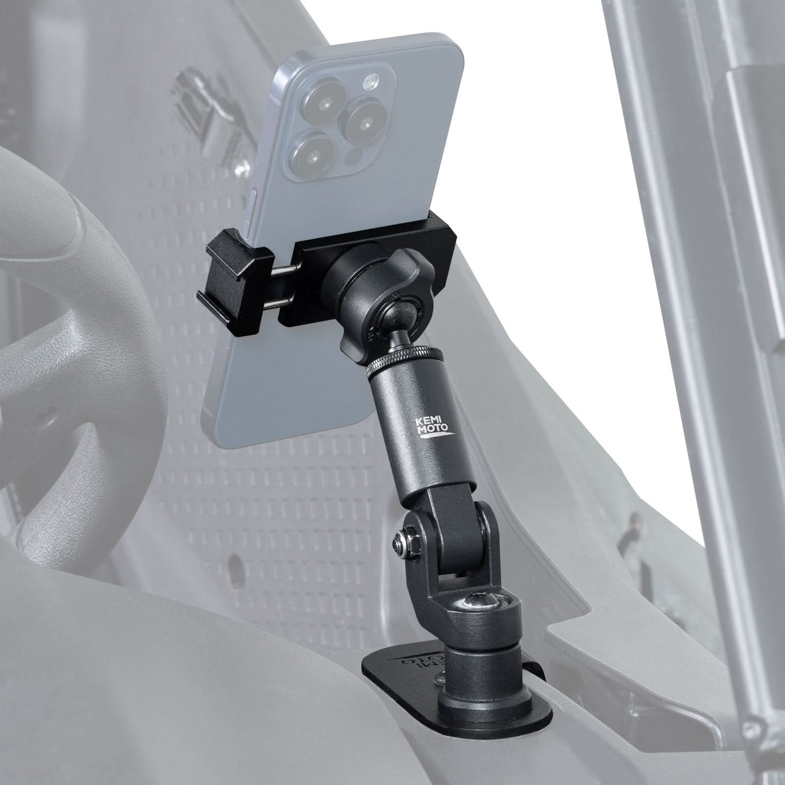 Aluminum Phone Mount for CFMOTO ZForce 950 Sport 2023+ Kemimoto