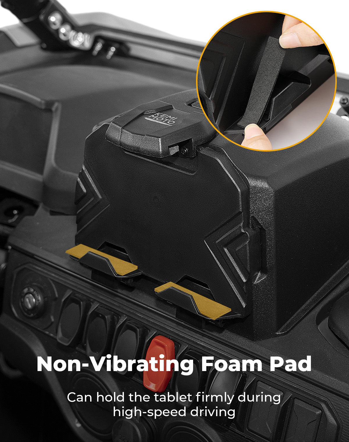 Tablet Holder for 2023+ CFMOTO ZForce 950 | 800 Trail - Kemimoto