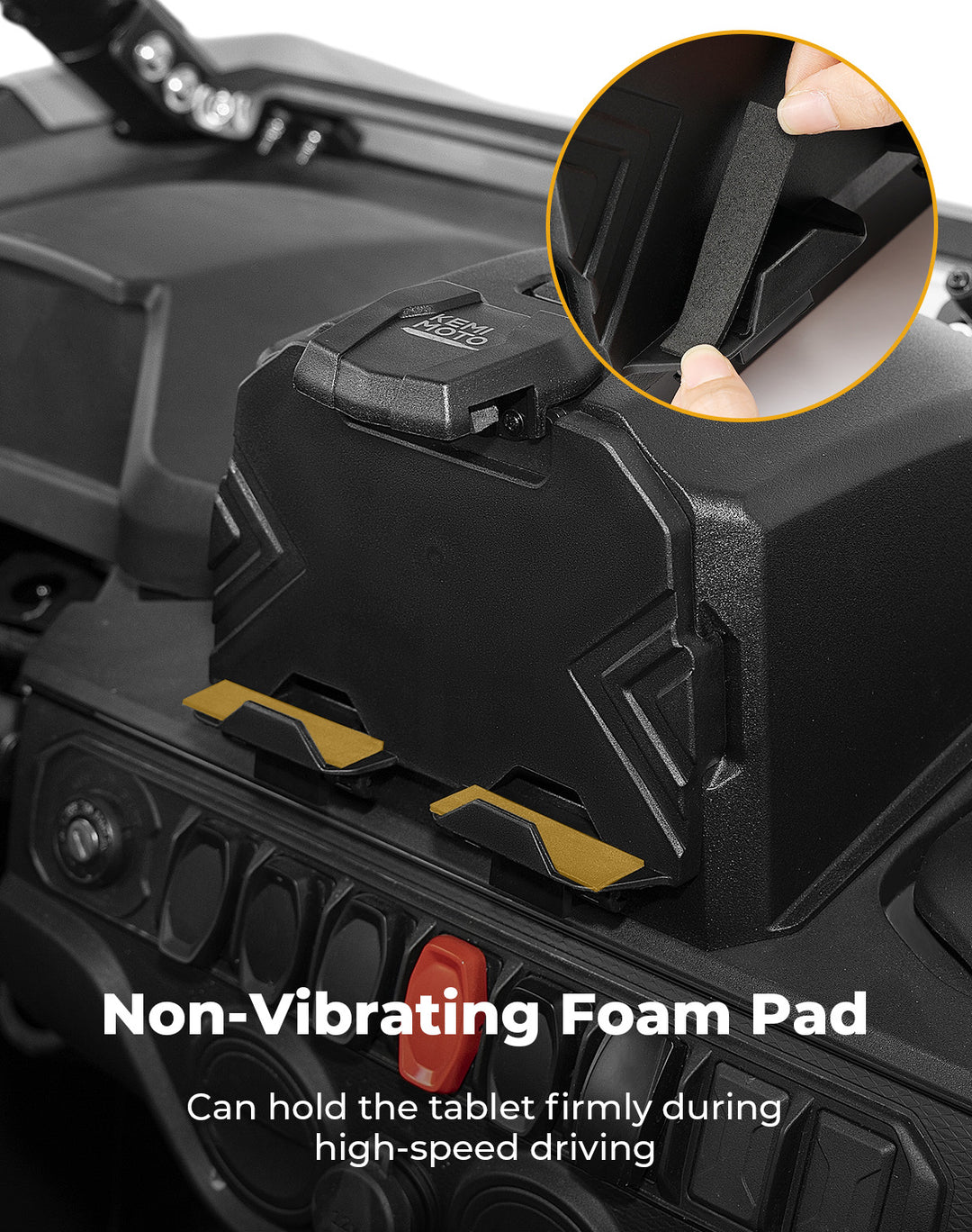 Tablet Holder for 2023+ CFMOTO ZForce 950 | 800 Trail - Kemimoto