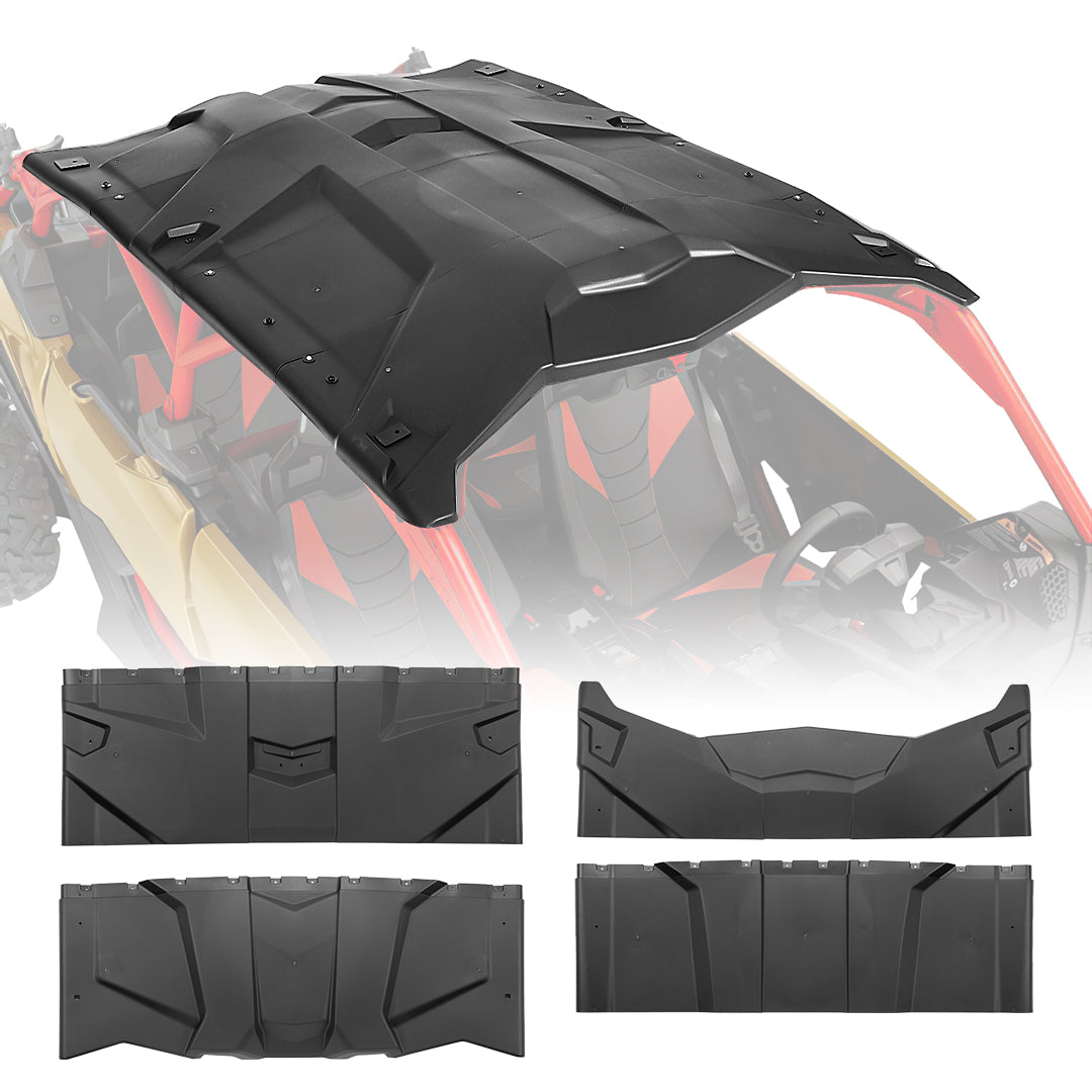 Hard Roof Top For Can-Am Maverick X3 Max, 4PCS Combination