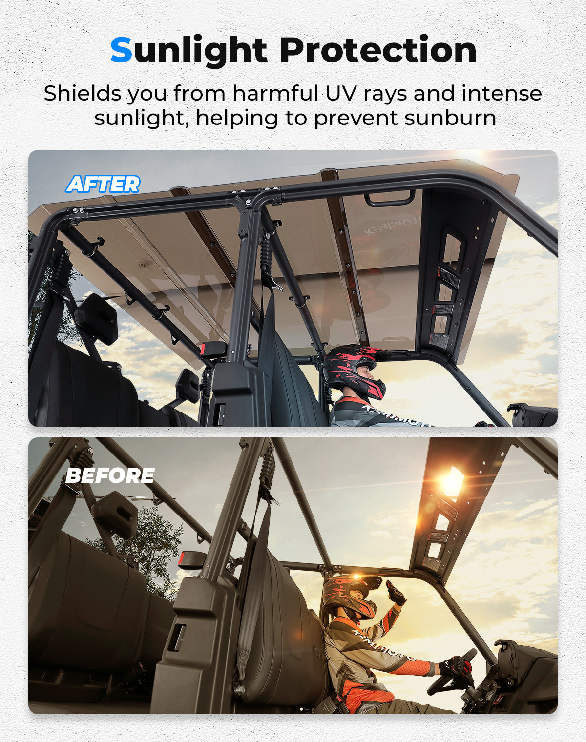 Hard Roof Top for CFMOTO UForce 1000XL 2022+ - Kemimoto