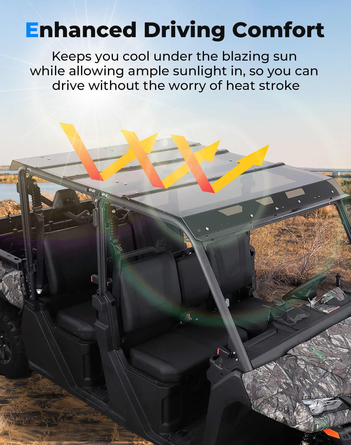 Hard Roof Top for CFMOTO UForce 1000XL 2022+ - Kemimoto