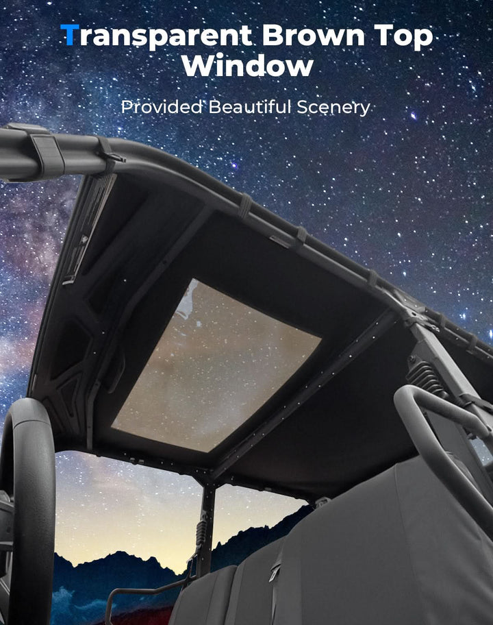 Soft Anti-UV Roof Top with Window for Tracker 800SX CREW - Kemimoto