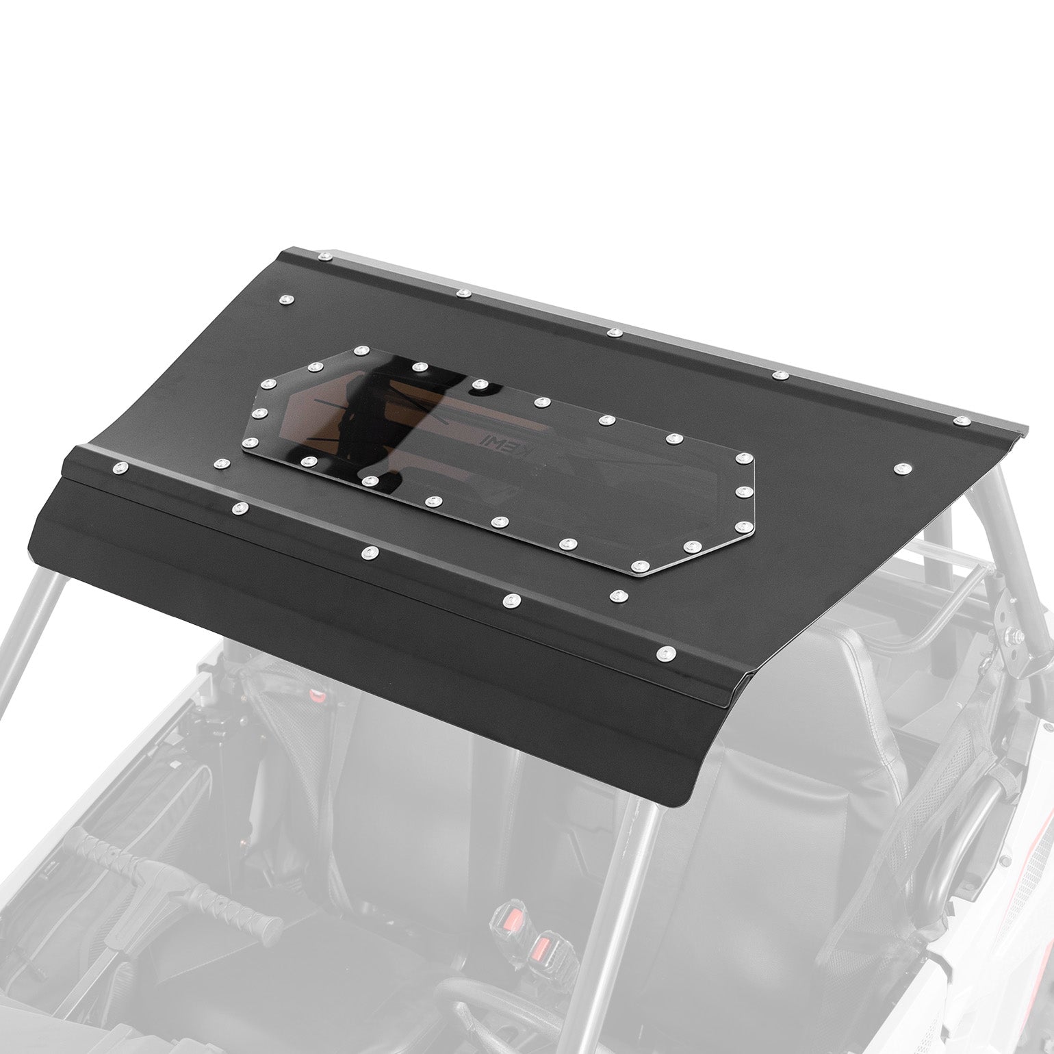 UTV Aluminum Roof with Fixed Sunroof for Polaris RZR 200 2022-2025 - Kemimoto