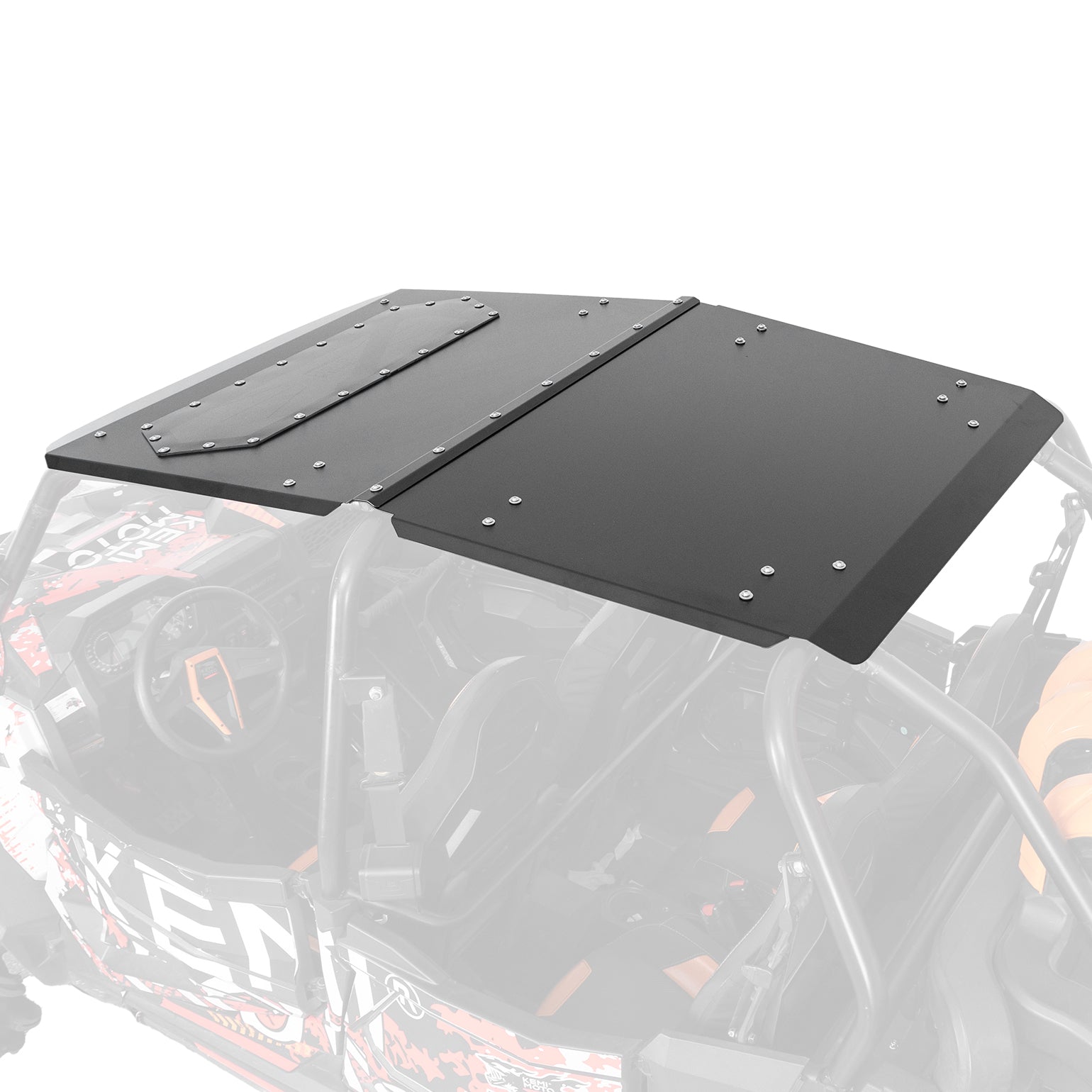 Aluminum Roof with Tinted Sunroof for RZR XP 4 1000 (2014-2023) - Kemimoto
