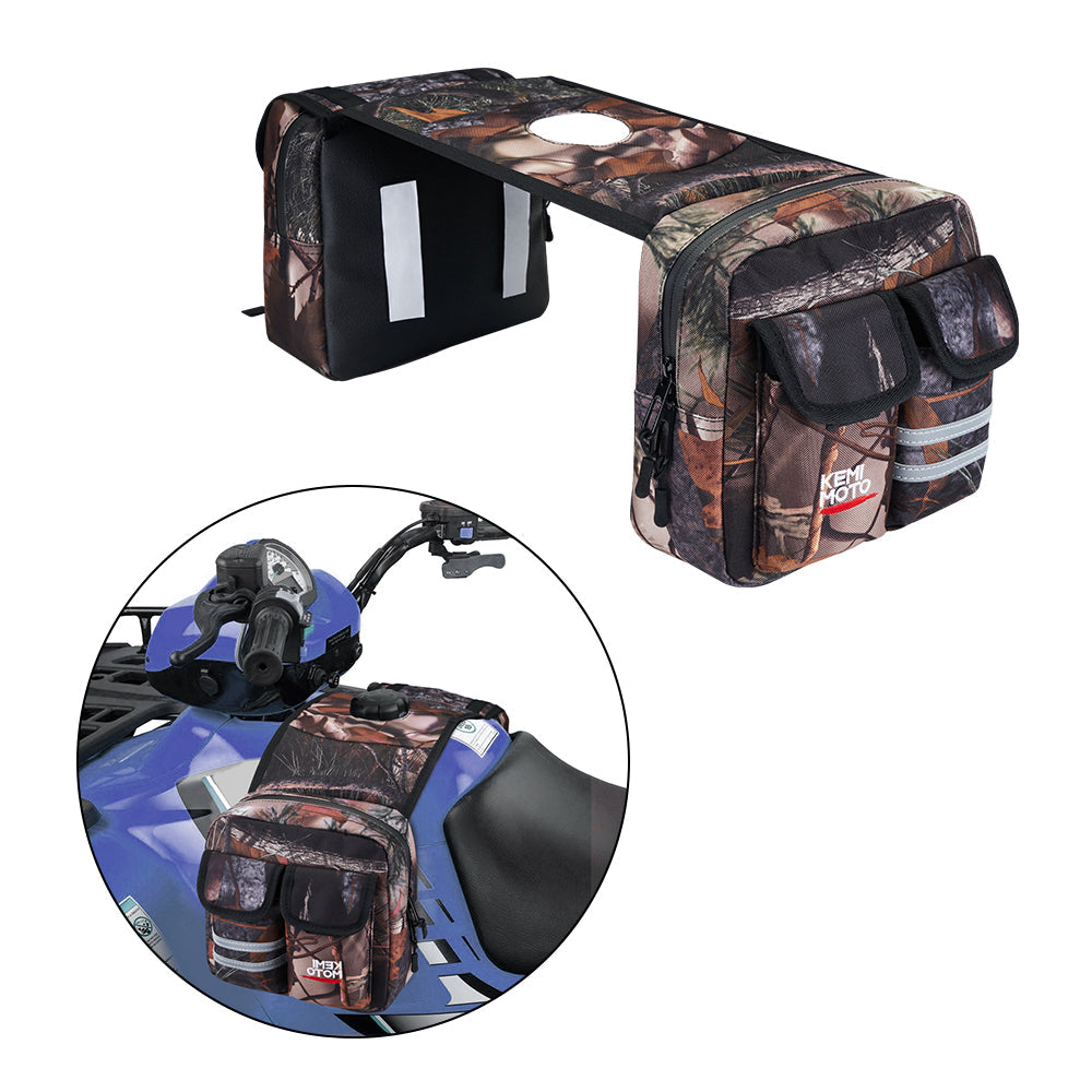 ATV Tank Bag Waterproof W/Cooler For Most ATV and Snowmobile Bicycle - Kemimoto