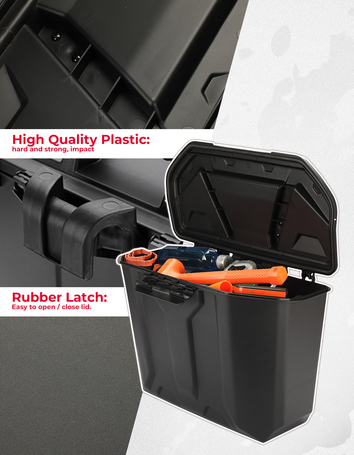 Caja de almacenamiento extraíble compatible con Can-Am Defender