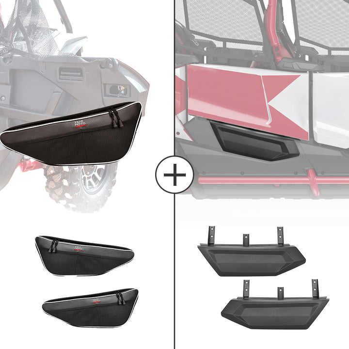 Door Bags & UTV Rear Lower Door Bottom Panel Insert Fit Talon