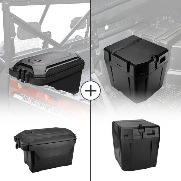 Big Size Cargo Box & Under Seat Storage Box for Polaris Ranger Big Size Cargo Box & Under Seat Storage Box for Polaris Ranger