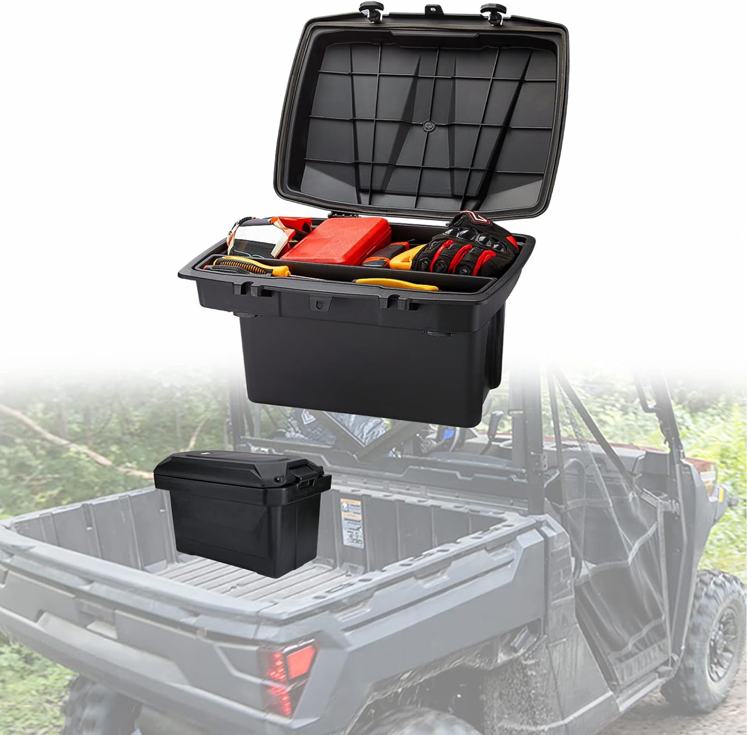 Removable 20L Cargo Storage Box for Can Am Defender - Kemimoto