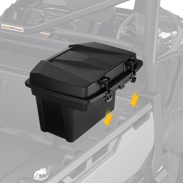 Removable 20L Cargo Storage Box for Can Am Defender - Kemimoto